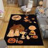 1Pc Snoopy'S Halloween Night Rug Office Carpet Indoor Outdoor Doormat Nonslip Soft And Comfortable Living Room Christmas Halloween Gift D918100