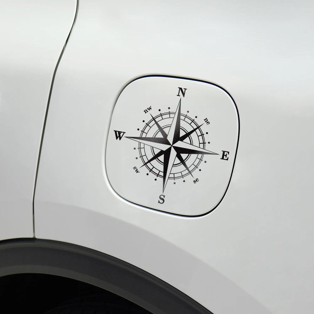 Navigate Compass Car Sticker Window Windshield Reflective Vinyl Decals Truck Motorcycle Vinyl Waterproof Sticker Accessories