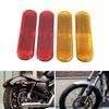 2Pcs Motorcycle Front Fork Reflector Reflective Sticker Warning Sign for Sedans and Bicycles Reflective Sticker
