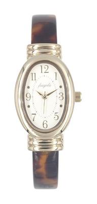 Fragola Oval Acetate Bangle Watch BR Brown [Follow] N02124S-3 Women's