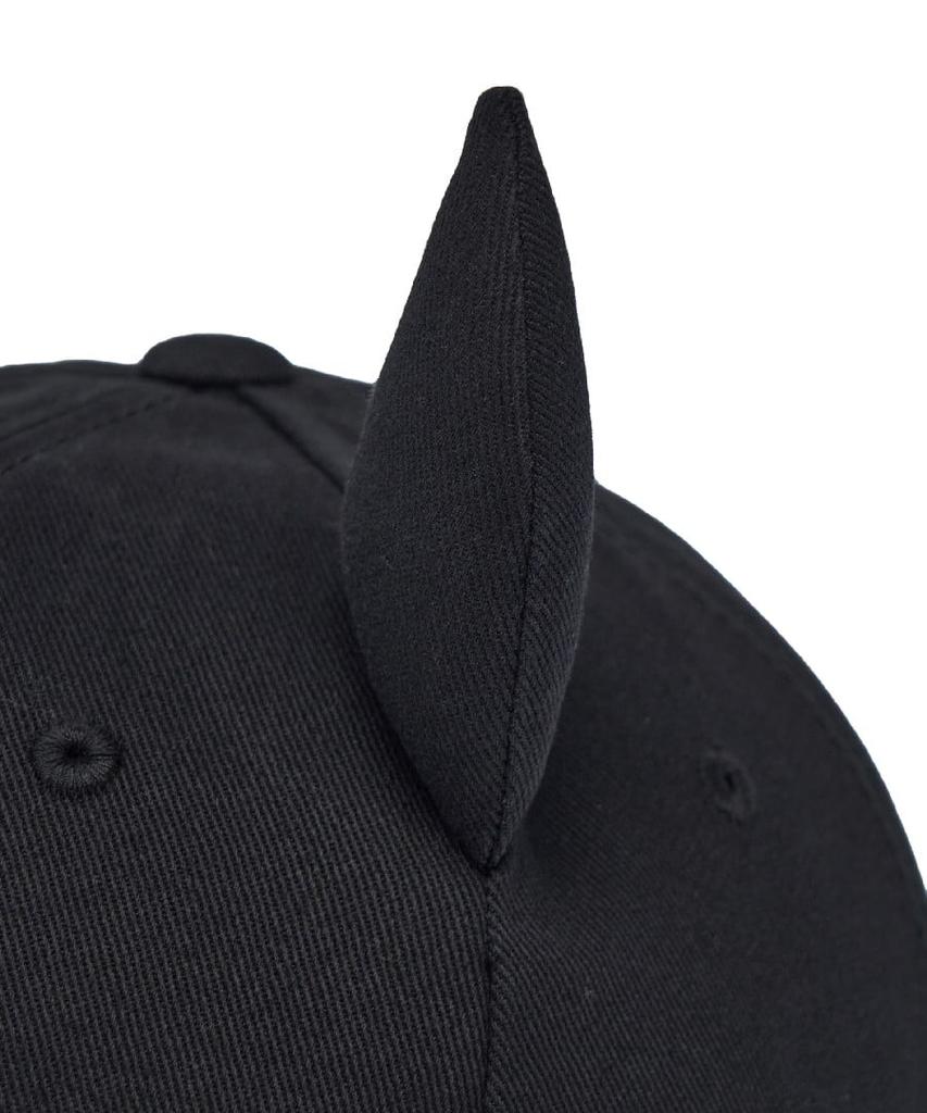 Emelbi Signature Devil Unstructured Ball Cap Ny (Black)