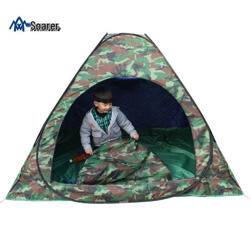 Folding Warm Camouflage Camping & Fishing Tent 190x190x135cm