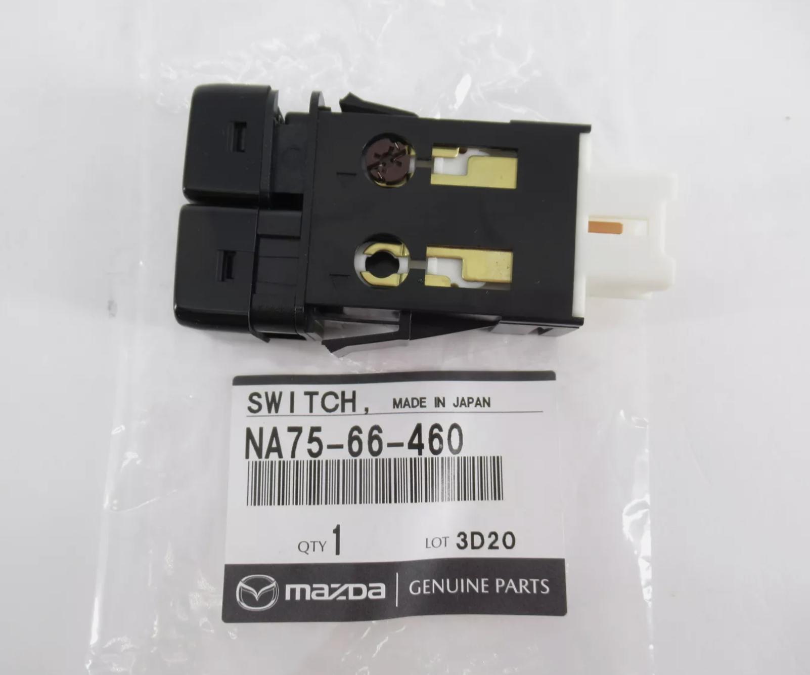 

Mazda Genuine NA75-66-460 1994-1997 Miata Rear Defroster Switch Button OEM