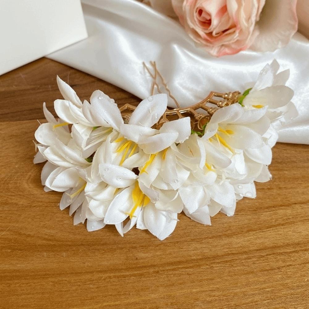 Bohemian Chinese Style Side Clip Large Bride Hair Accessories Headdress Thai Hair Fork Daily