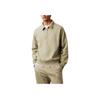 Loose Comfortable Letter Casual Drop Shoulder Long Sleeve Sweatshirt Men Sweatshirt Green 4RB287G-250