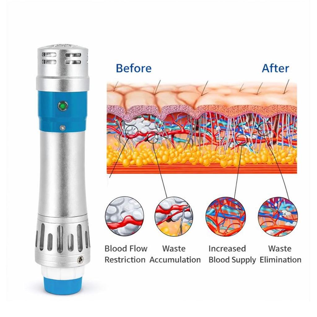 Dot Matrix Ballistic Shockwave Therapy Device for ED, Fascia Pain, and Orthopedic Massage
