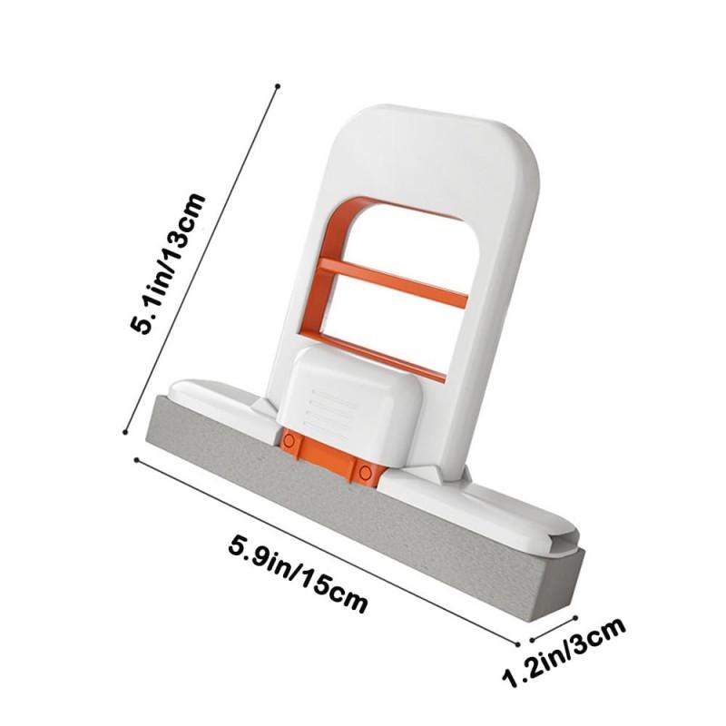 Handheld Glass Cleaner  Batoom Mop No Hand Wa Required Convenient Durable Cloth for Desktop Surface Cleaning