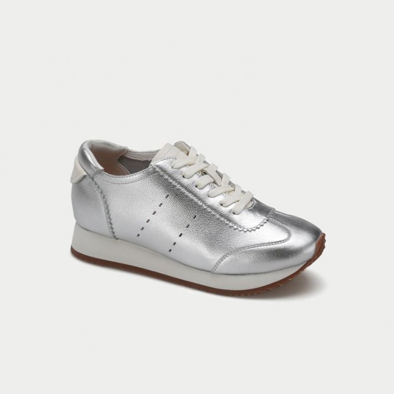 Thommcan Women Comfort Daily Slim Sneakers Sevilla 01 8tmsv15s7s Silver