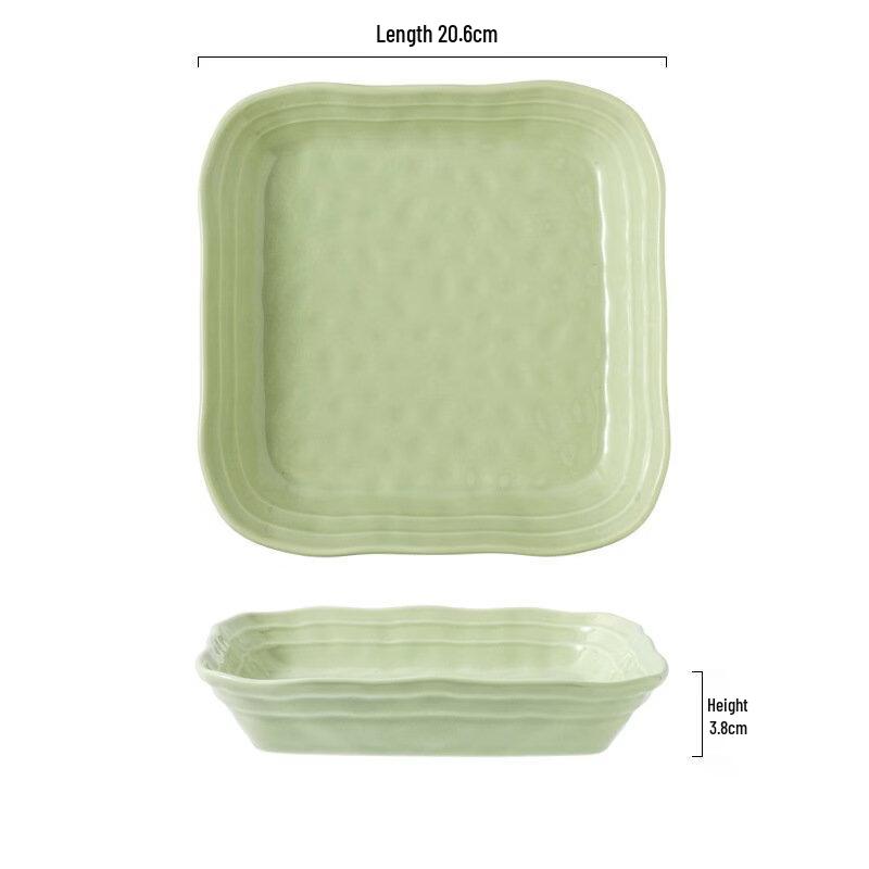 abay Cream Style Hand-Pinch Ceramic Tableware