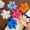 New Style, Sweet Girl, Simulated Lily Flower, Hair Clip, Photo Prop, Headband Clip, Headwear and Hair Accessories