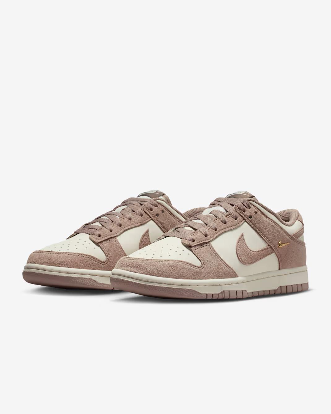 IB4417-105 Nike Dunk Low Солодовое Золото Мини Свуш (Женский) 5W