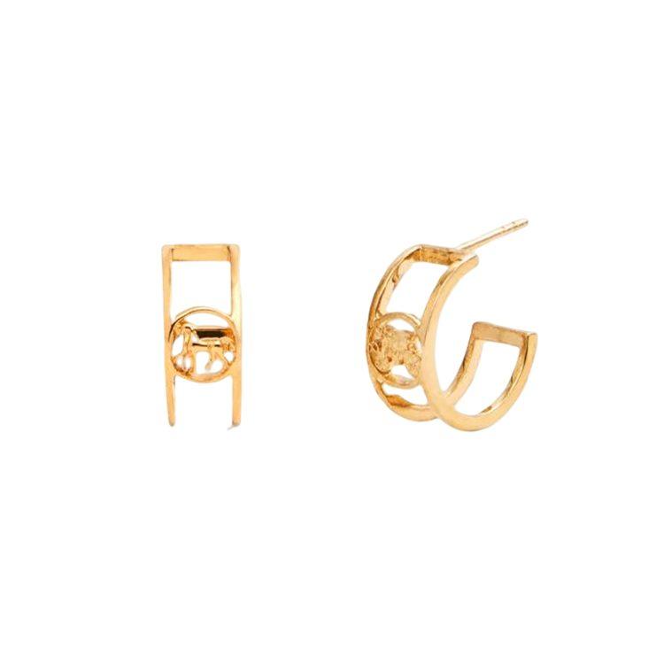 Coach Copper Earrings Women's Gold 5969-GLD