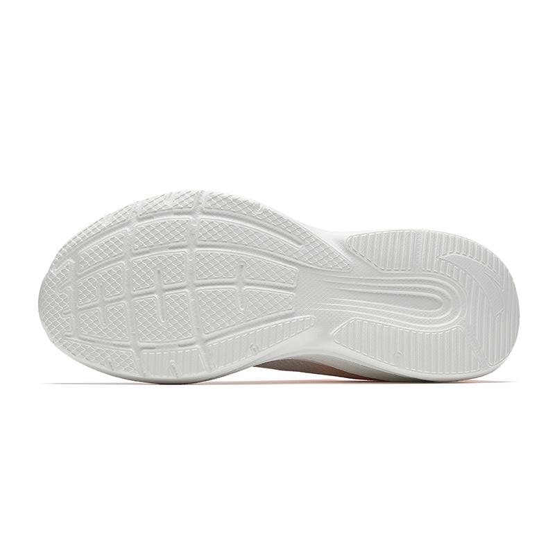 Anta Rebound Abrasion Resistant Lightweight Slip Resistant Running Shoes Men's White Orange 912625505-5