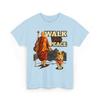 Walk for Peace Boeddhistische Monnik en Shiba Inu Hond Illustratie T-shirt