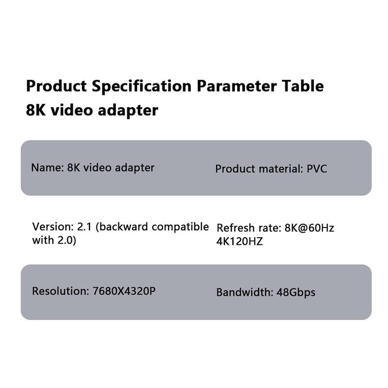 Převodník mini HDMI na HDMI Adaptér Video přehrávač 1080P 2K 4K 60Hz Pro Mini PC HDTV HD Počítač Projektor Pro Switch PS5 Xbox