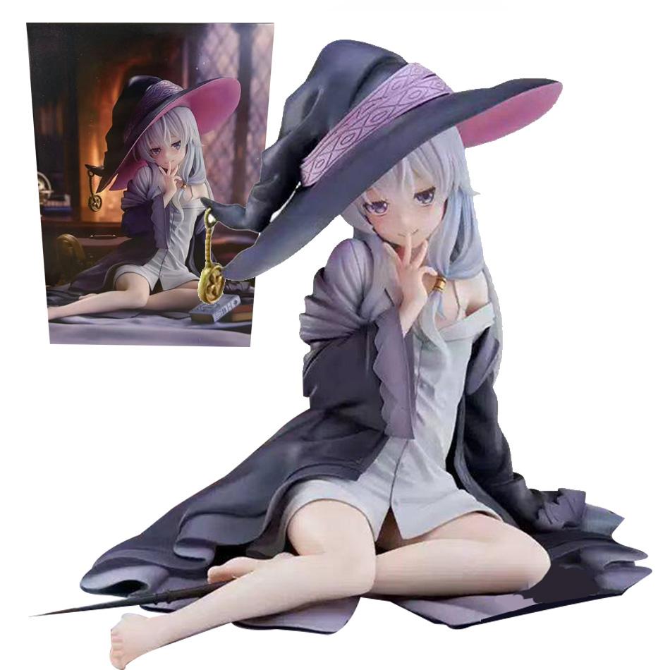 Anime Wandering Witch: The Journey Of Elaina 20Cm Pvc Action Figure Model Toys For Kids Party Gift