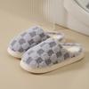 2025 New Autumn and Winter Cute Warm Indoor Home Thick Bottom Fluffy Slippers Butterfly Cotton Slippers