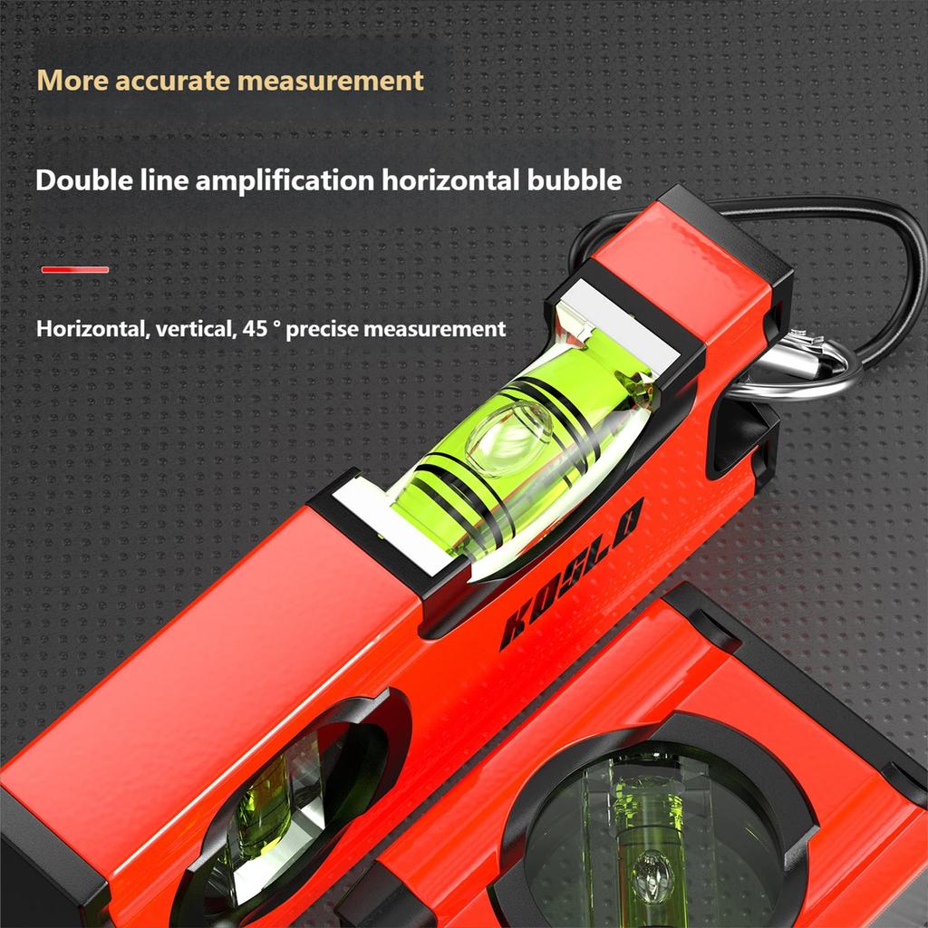 Durability 120mm/170mm Aluminum Magnetic Spirit Level For Accurate Horizontal And Vertical Measurements In Building Work