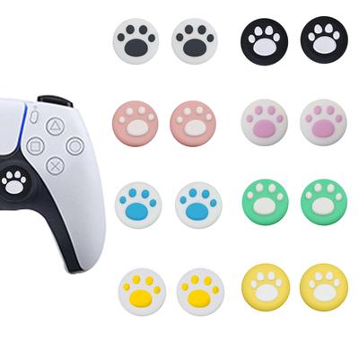 FineGood with PS4 and Stick Protective Covers of Controller Replacement Analog Rocker Caps with Cat and Claw Easy To Install Joystick Covers