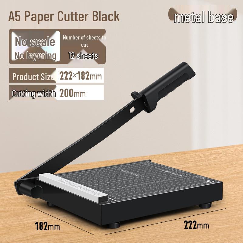 Compact A3/A4/A5 Paper Cutter - Ideal for Office Use