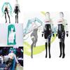 Hatsune Miku Kostium Cosplayowy Kombinezon Wyścigowy Zestaw Dla Kobiet Wysokiej Jakości Tkaniny Staranność Wykonania Autentyczny Design
