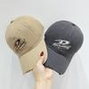 Embroidered Casual Baseball Cap for Boys and Girls Spring and Summer Sun Hat Korean Style Face Showing Little Duckball Cap