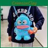 Sweet And Adorable Blue Cartoon Japanese Mermaid Monster Plush Doll Backpack