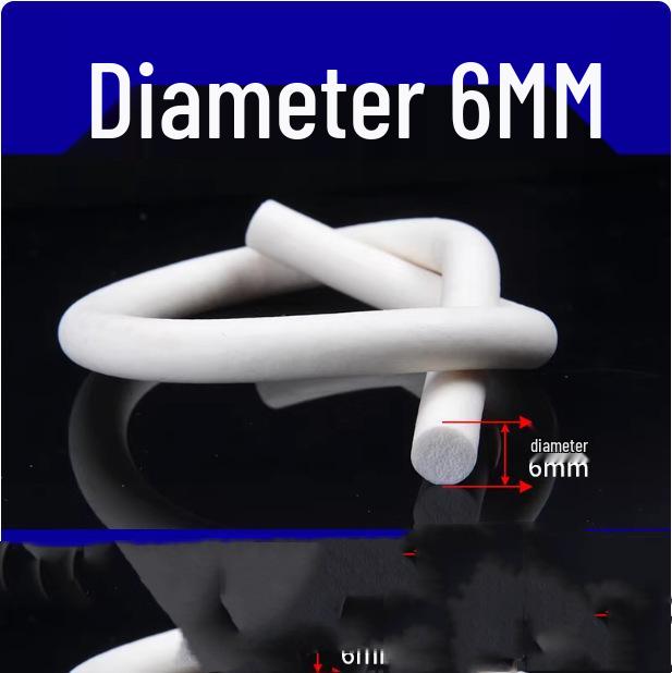 High-Temp Resistant Silicone Foam Rubber Strip - Anti-slip, Waterproof Sealing (2-5mm)