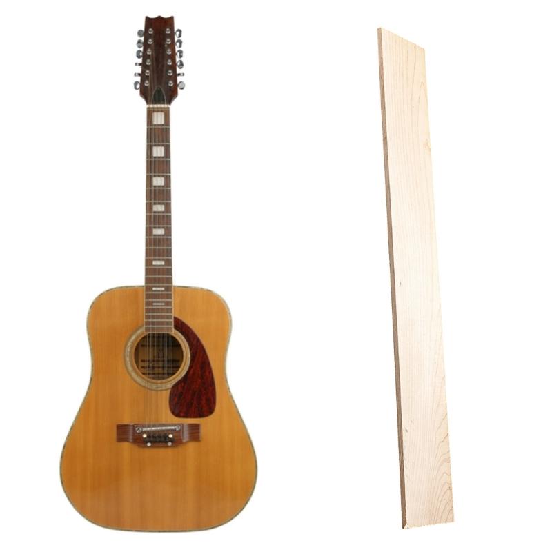 Premium Maple Wood Guitar Bass Fingerboard Replacement Part For Electric Guitars And Basses Upgrades