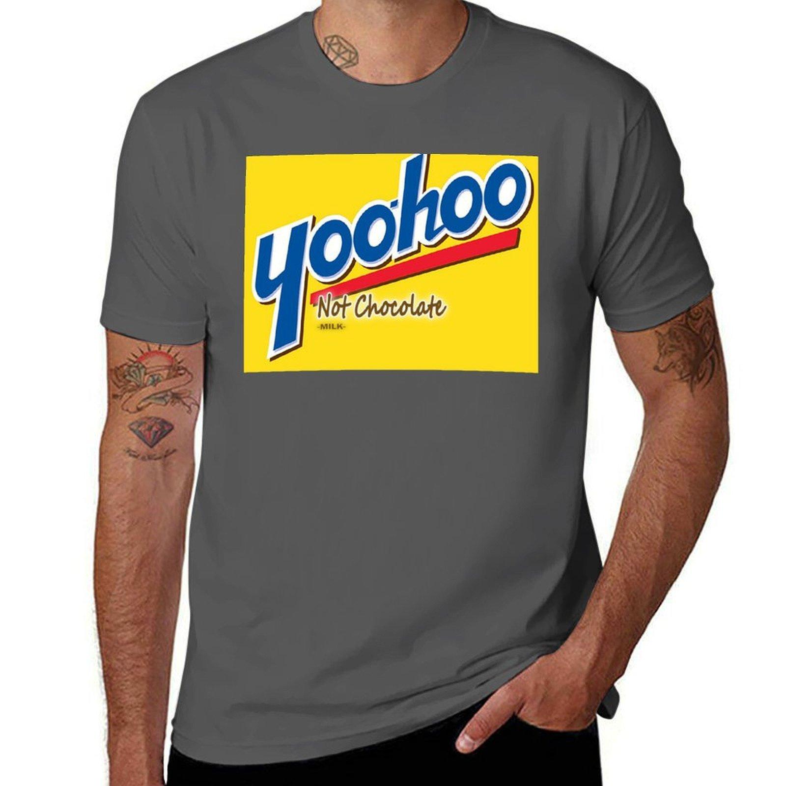 

Yoo-hoo is not chocolate milk T-Shirt t shirts for man cotton essential t shirt T-Shirt 4XL