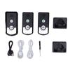 Wireless Intercom Doorbell 1500 Meters 2 Charging Methods Intercomunicador for Home Security
