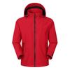 Unisex Hooded Windproof Waterproof Jacket for Outdoor Activities - Customizable Logo