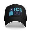 Ice-Out Baseballkappe Stilvolle Trucker-Kappe Sommer Unisex-Teens Outdoor Sport Baseballkappen