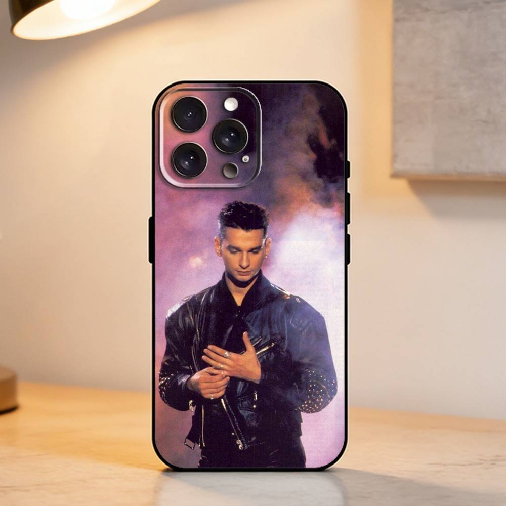 D-Depeche ROCK Band Mode    Phone Case For iPhone 17,16,15,14,13,12,11 Plus,Pro Max,XS,Soft Silicone Black Cover