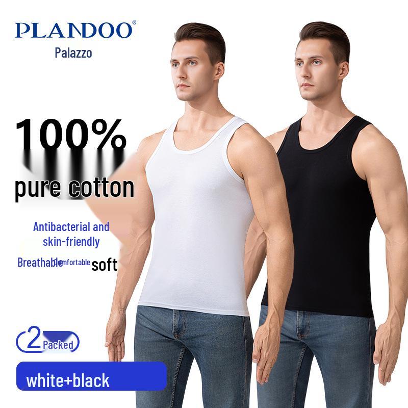 Premium Pure Cotton Men's Casual Tank Top