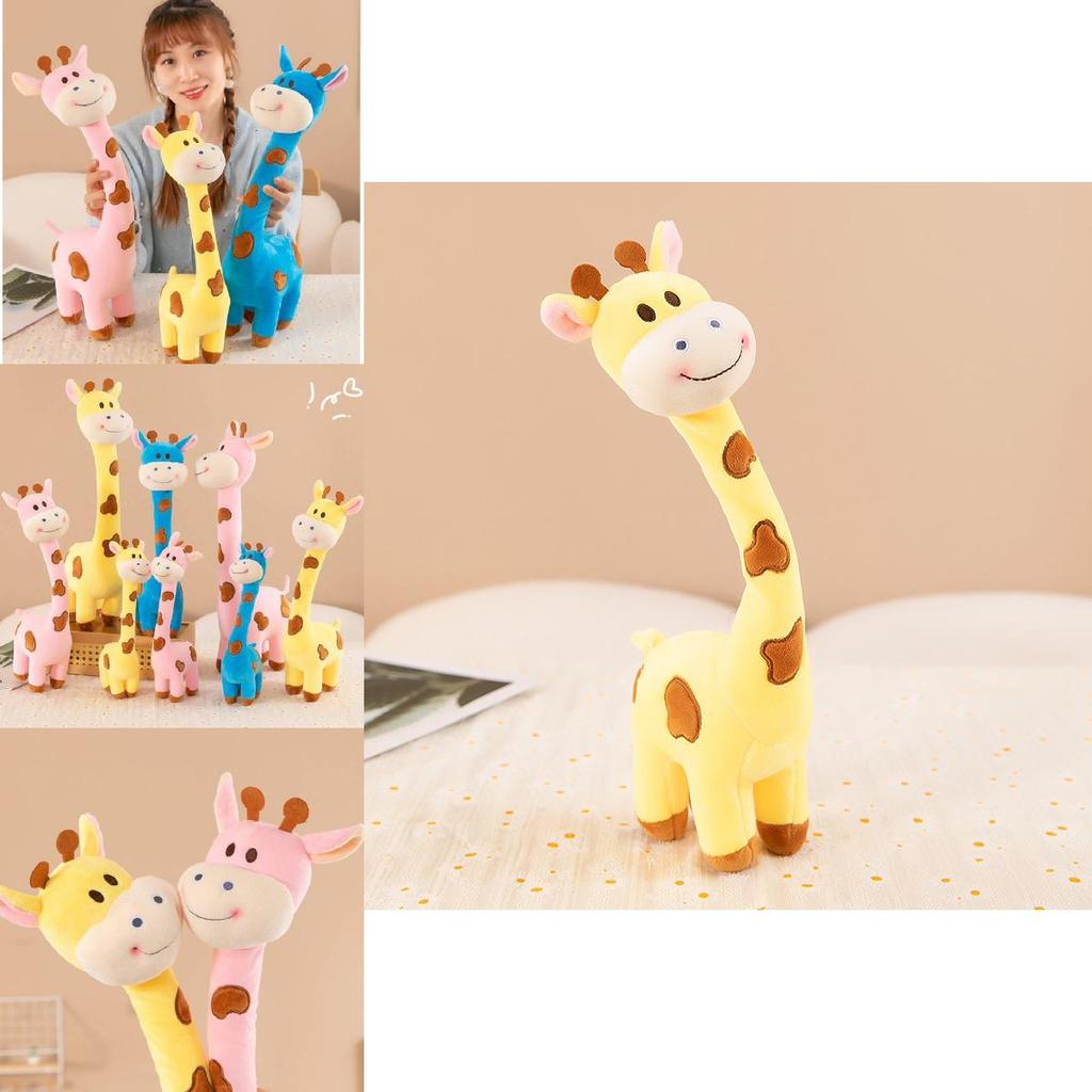 Adorable Giraffe Plush Toy Soft Stuffed Animal Cuddly Doll For Kids Birthday Gift And Wholesale Options Available