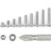 304 Stainless Steel Machine Screw Set with Flat Washer and Nut