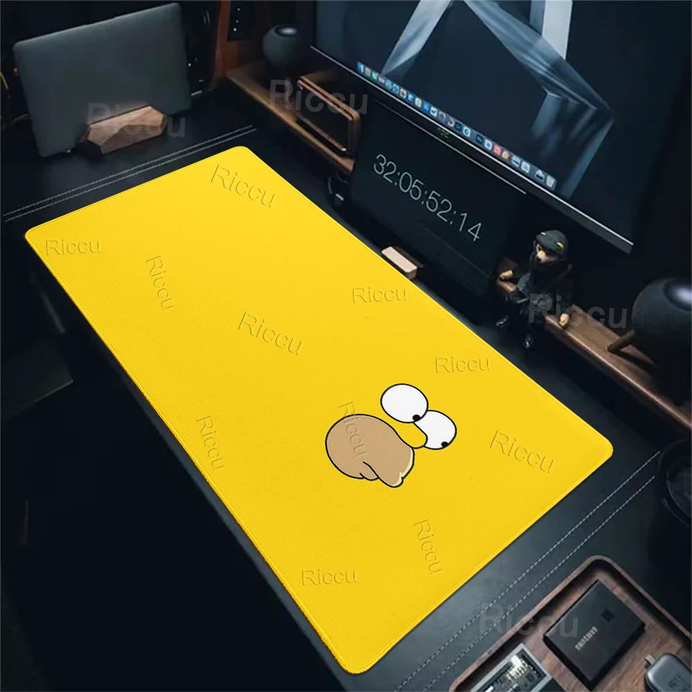 XXL Cartoon T-The Cool S-Simpsons PC Mouse Pads Computer Keyboard Office Large Non-slip Desk Mat Game Locking Edge Rubber Carpet