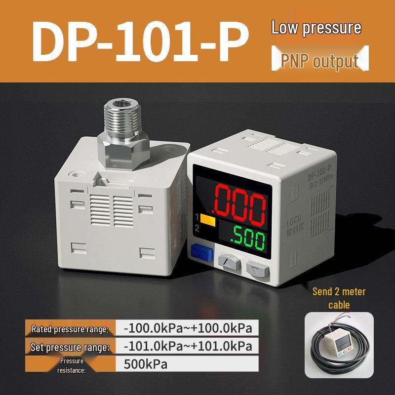 DP-101A/102 Digital Pressure Gauge Sensor with RS485 and Analog Output