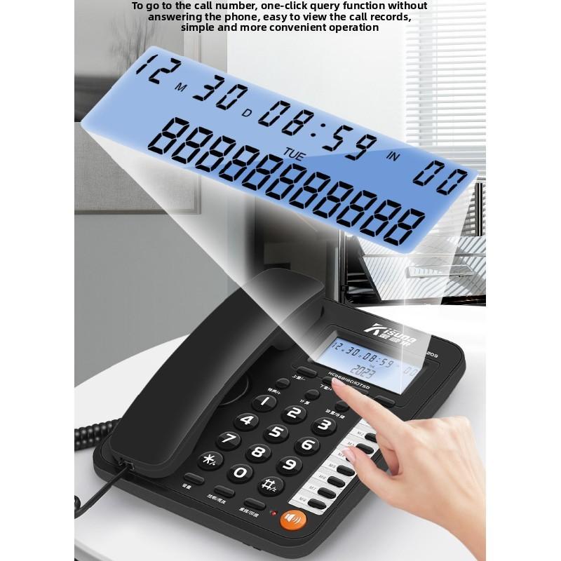 Phone Telephone Landline With Night Light Screen For Home Office Business Use