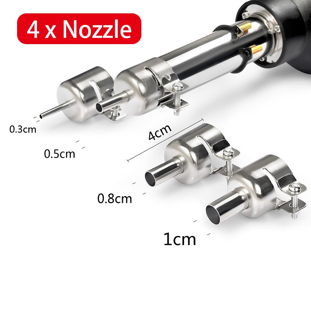 US EU Plug GJ-8019 Portable Hot Air Gun Solder Blower LCD Display Rework Station Adjustable Heat Device With Temperature Control