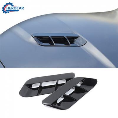 Cache-ouverture d'air de capot ABS Noir Décoration pour Dodge Challenger 2015+