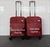 Women's 20-Inch Lightweight Carry-On Trolley with Cup Holder, Also Suitable for Men and Students