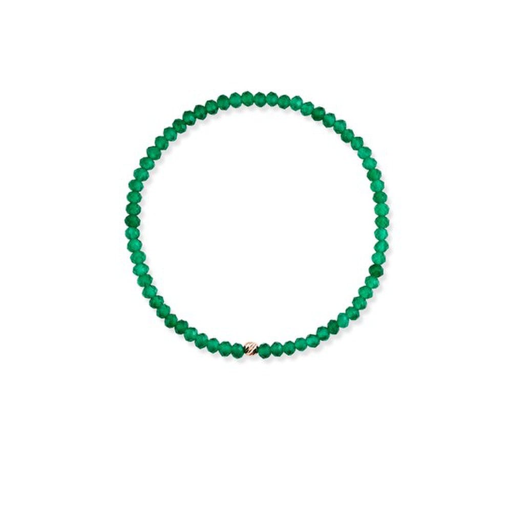 14K Color Flare Bracelet_Natural Chalcedonia