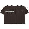 American Vintage High Street T-Shirt Cartoon Print Loose Fit Short Sleeve Men Women Teens