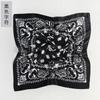 Small 100% Silk Bandannas Printed Square 53CM Kerchief Four Seasons Luxury Silk Scarves for Men