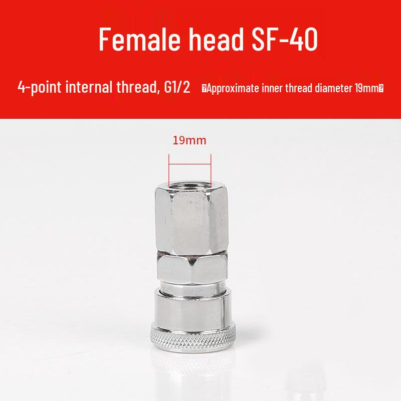 Pneumatic C-Type Quick Connector for Air Hose and Compressor Accessories