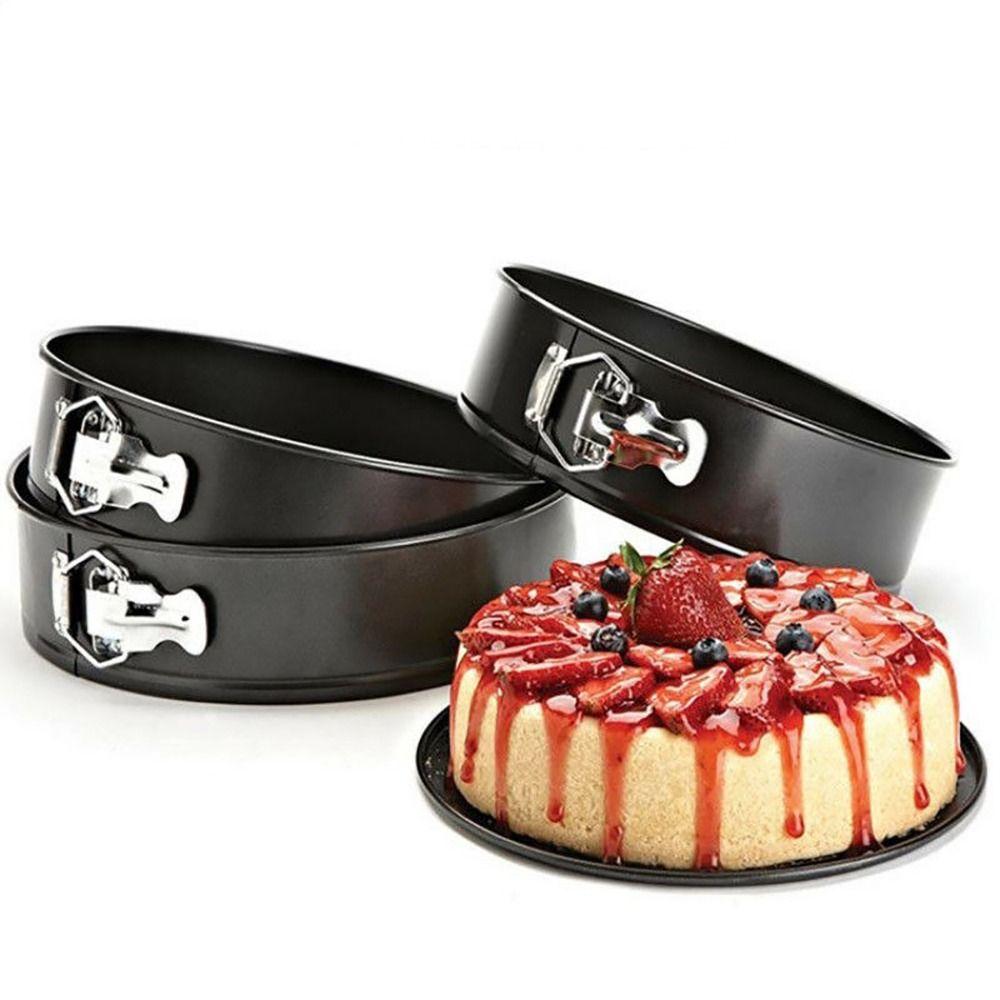 1Pcs Non Stick Baking Mould Carbon Steel Cake Mould New Cake Baking Pan for Home Kitchen Bakery