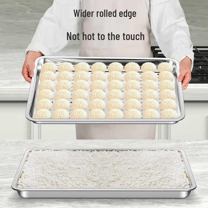 Perforated Stainless Steel Steaming & Baking Tray