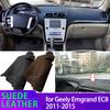 Suede Leather Dashmat Dash Mat Cover Dashboard Pad Sunshade Carpet for Geely Emgrand EC8 EC820 2011 2012 2013 2014 2015